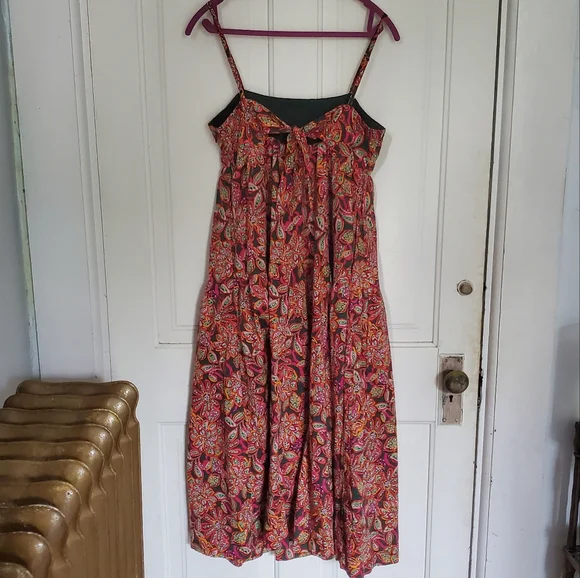 J. Crew Colorful Floral Pattern Dress - Picture 8 of 8